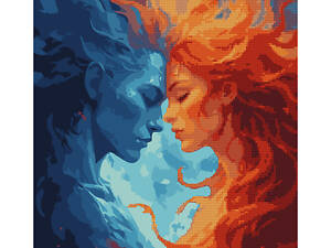 Картина по номерам с алмазной мозаикой Santi Встреча стихий 40*50 см (954908)