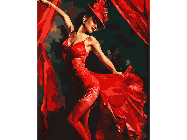 Картина за номерами Santi Кабаре 954859 40х50 см - Фото 1