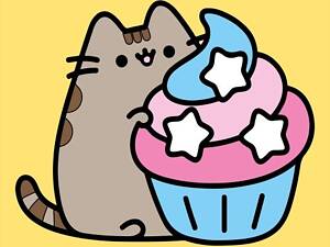 Картина по номерам цветной холст Santi Пушин Кексик 955038 25х25 см