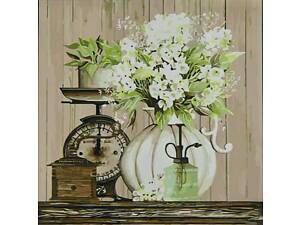 Картина за номерами (Вік 10+) Кувшин з квітами розміром 50х50 см Strateg AA010