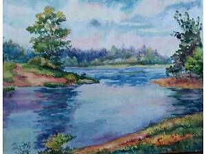 Картина украсит интерьер. Картина акварель от профессиональной художницы.