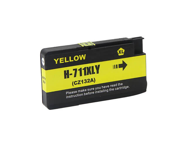 Картридж (струйный) HP 711XL (CZ132A), желтый, 28 мл. - TM ES - Фото 1