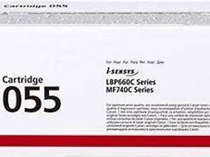 Картридж Canon 055 MF742/744/746, LBP663/664 Cyan (2100 стр)