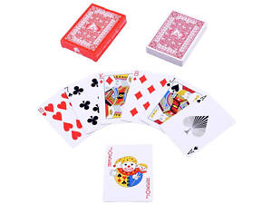 Карты игральные покерные набор из 5 колод Royal Grand Red, 54 листа Красные