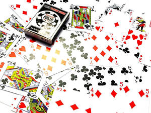 Карты игральные покерные пластиковые Duke Poker Playing Cards 54 карты 87x62 мм