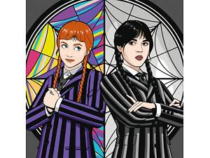 Картина за номерами Santi Wednesday The Obsessive Divina 954415 40х40 см