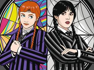 Картина за номерами Santi Wednesday The Obsessive Divina 954415 40х40 см