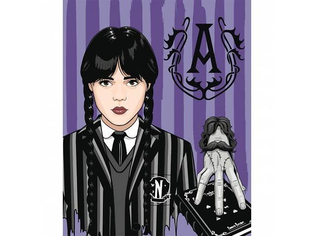 Картина по номерам Santi Wednesday Thing part of the family 954417 40х50 см - Фото 1