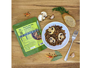 Каша гречана з грибами