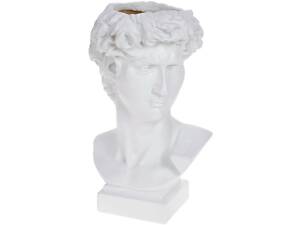Кашпо 17х17х27.5см White Гераклион DP118470 BonaDi