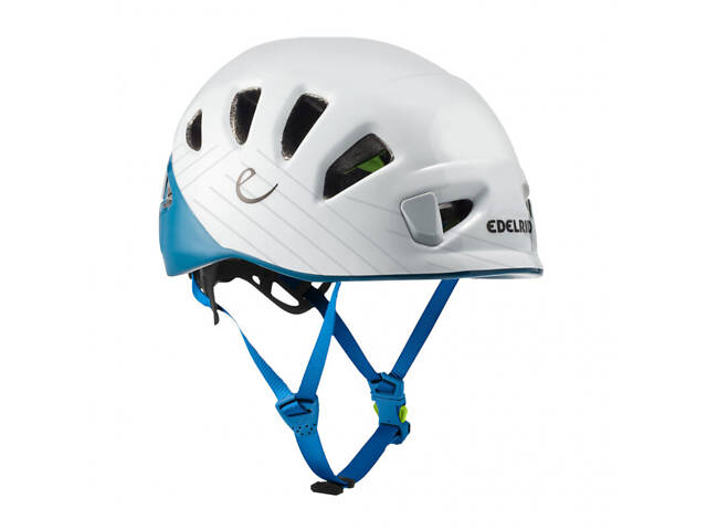 Каска Edelrid Shield II Petrol-Snow 48-56 White/Turqoise (1017-720361001450) - Фото 1