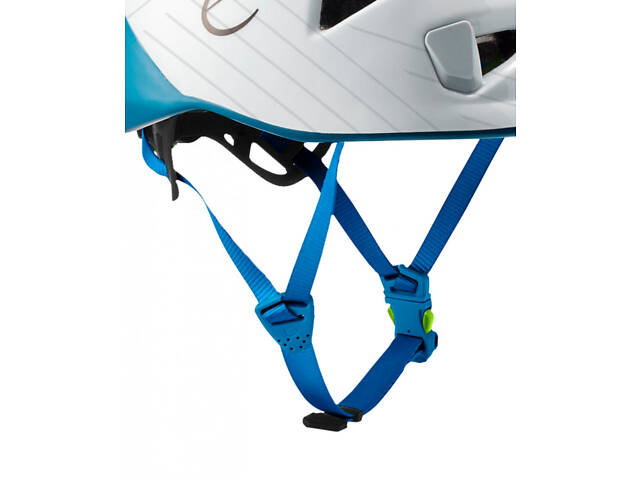 Каска Edelrid Shield II Petrol-Snow 48-56 White/Turqoise (1017-720361001450) - Фото 2