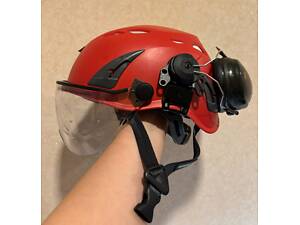 Каска KASK Plasma Work EN14458:2018 с наушниками 3M PELTOR OPTIME II