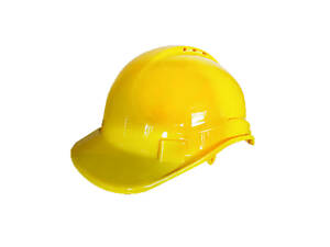 Каска защитная Werk 122910 24110 желтая