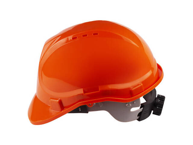 Каска захисна Sigma 8 точок кріплення (помаранчева) (9414531) - Фото 3