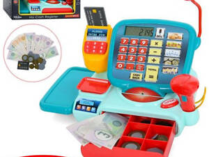 Касовий апарат RPCR88 26см, калькулятор, сканер, світло, мікрофон, ваги, гроші