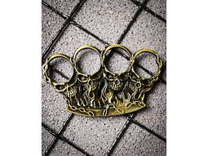 Кастет Skull gold ПП7727
