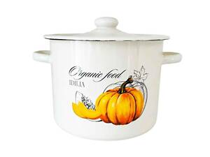 Кастрюля ем. 4,5л /2 цилиндрическая Тыква (молочная) I1615/2 ТМ IDILIA