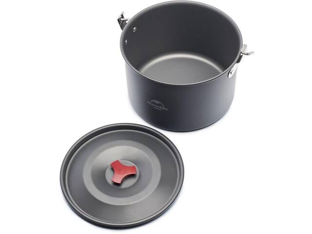 Каструля-казанок Naturehike Camping NH17D021-G, 4 л, алюміній - Фото 2