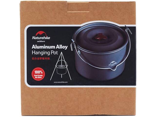 Каструля-казанок Naturehike Camping NH17D021-G, 4 л, алюміній - Фото 5
