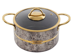 Кастрюля Brioni антипригарная 'Selection Cream' 20 см, 2,7 л