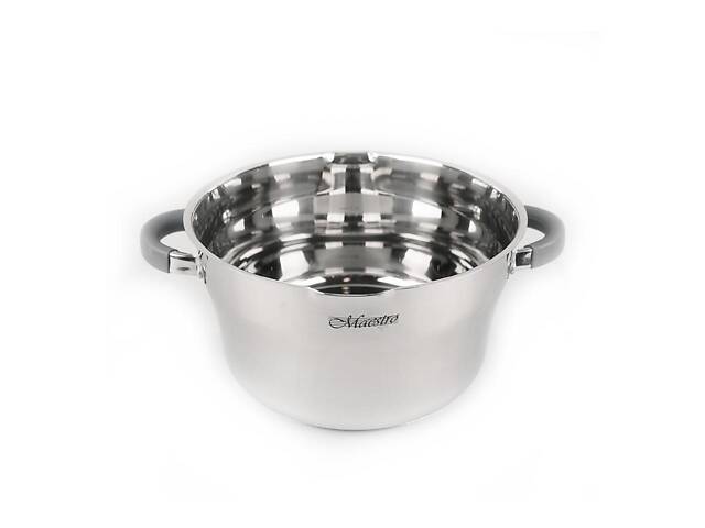 Кастрюля нержавеющая Maestro - 200 мм х 3,3 л MR-3507-20 - Фото 2