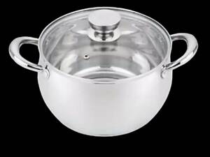 Кастрюля Pepper Sesame PR-1202-24 24 см 6.1 л серебристый