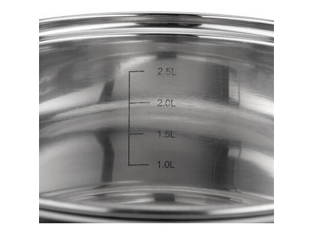 Кастрюля Resto Libra із кришкою 2.6 л (92002) - Фото 5