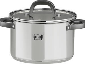 Каструля з кришкою Krauff 26-303-009 20 см 3.8 л срібляста