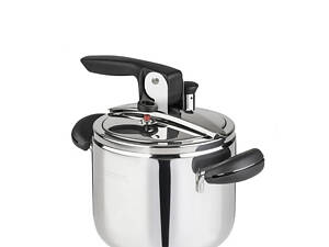 Кастрюля-скороварка Barazzoni 52604501208010 12 л 26 см серебристая