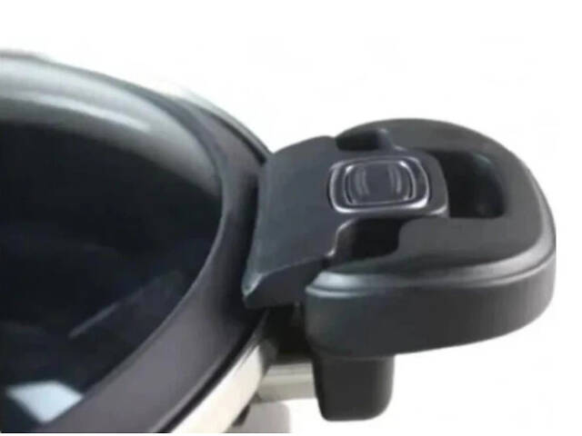 Каструля-скороварка Edenberg EB-12620 6.5 л чорна - Фото 3