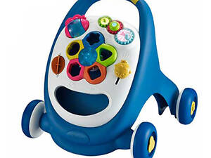 Каталка-ходунки сортер, погремушка abero 91157 (Blue)