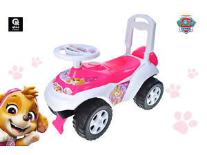Каталка машина прогулянкова Щенячий патруль рожева qbee QB002-202