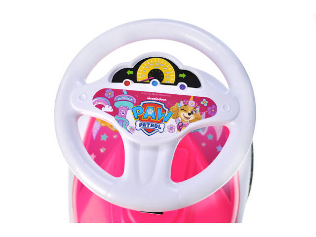 Каталка машина прогулянкова Щенячий патруль рожева qbee QB002-202 - Фото 2