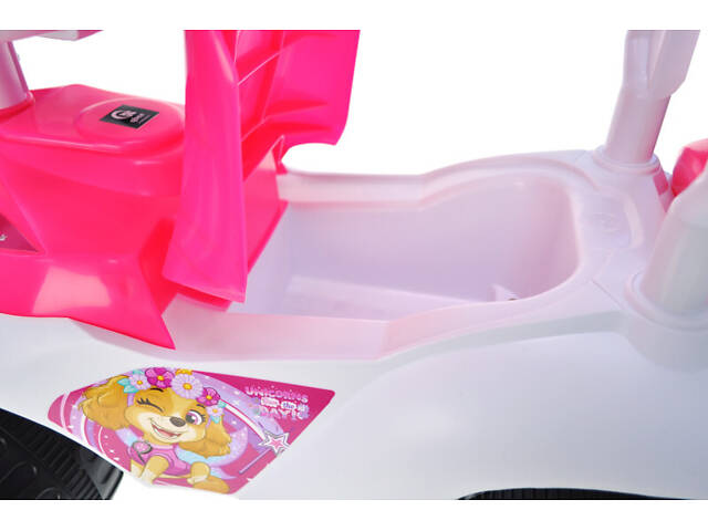 Каталка машина прогулянкова Щенячий патруль рожева qbee QB002-202 - Фото 5