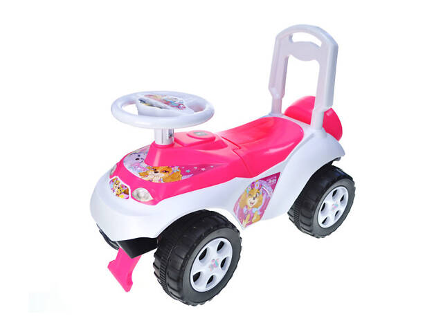 Каталка машина прогулянкова Щенячий патруль рожева qbee QB002-202 - Фото 6