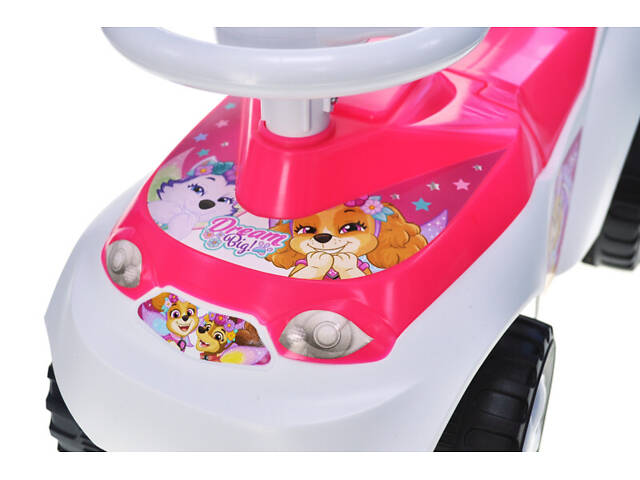 Каталка машина прогулянкова Щенячий патруль рожева qbee QB002-202 - Фото 7