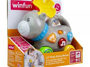 Каталка на шнурке WinFun Лось 0768-NL