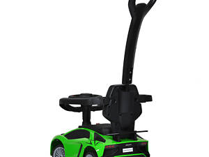 Каталка-толокар Lamborghini 2в1 з підсвічуванням і веселими мелодіями M 5777EL-5