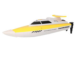 Катер на радиоуправлении Fei Lun FT007 Racing Boat (желтый)