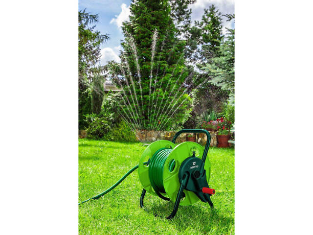 Котушка для шланга Verto котушка на підставці (15G790) - Фото 5