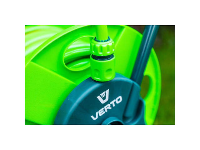 Котушка для шланга Verto котушка на підставці (15G790) - Фото 6