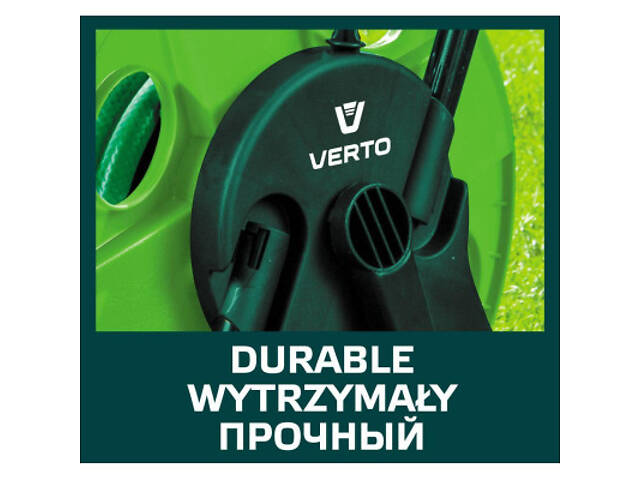 Котушка для шланга Verto котушка на підставці (15G790) - Фото 9