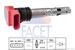 Котушка запалювання для моделей: AUDI (A6, A6, A4, A4, A4, A8, A6, A4, A4, A6)