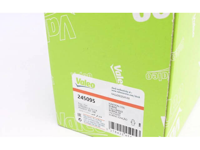 Катушка запалювання Valeo 245095 Citroen Xsara, C4, Berlingo, C2, C3; Peugeot 307, 308, 206, 207, Partner 597080, 597099 - Фото 7