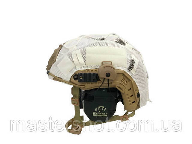 Кавер (чехол) для баллистического шлема (каски) Fast Mandrake зима (клякса) ms ms - Фото 1