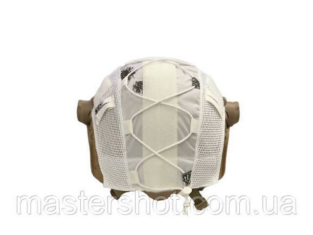 Кавер (чехол) для баллистического шлема (каски) Fast Mandrake зима (клякса) ms ms - Фото 3