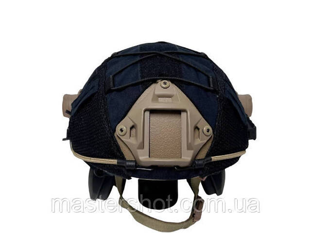 Кавер (чехол) для баллистического шлема (каски) Fast Mandrake черный ms ms - Фото 4