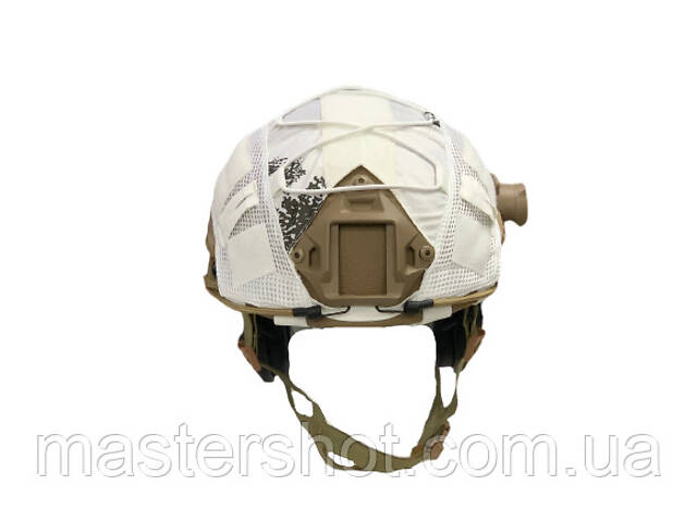 Кавер (чехол) для баллистического шлема (каски) Fast Mandrake зима (клякса) ms ms - Фото 4