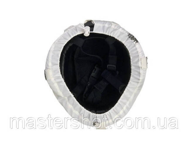 Кавер (чехол) для баллистического шлема (каски) MICH зима (клякса) ms ms - Фото 5